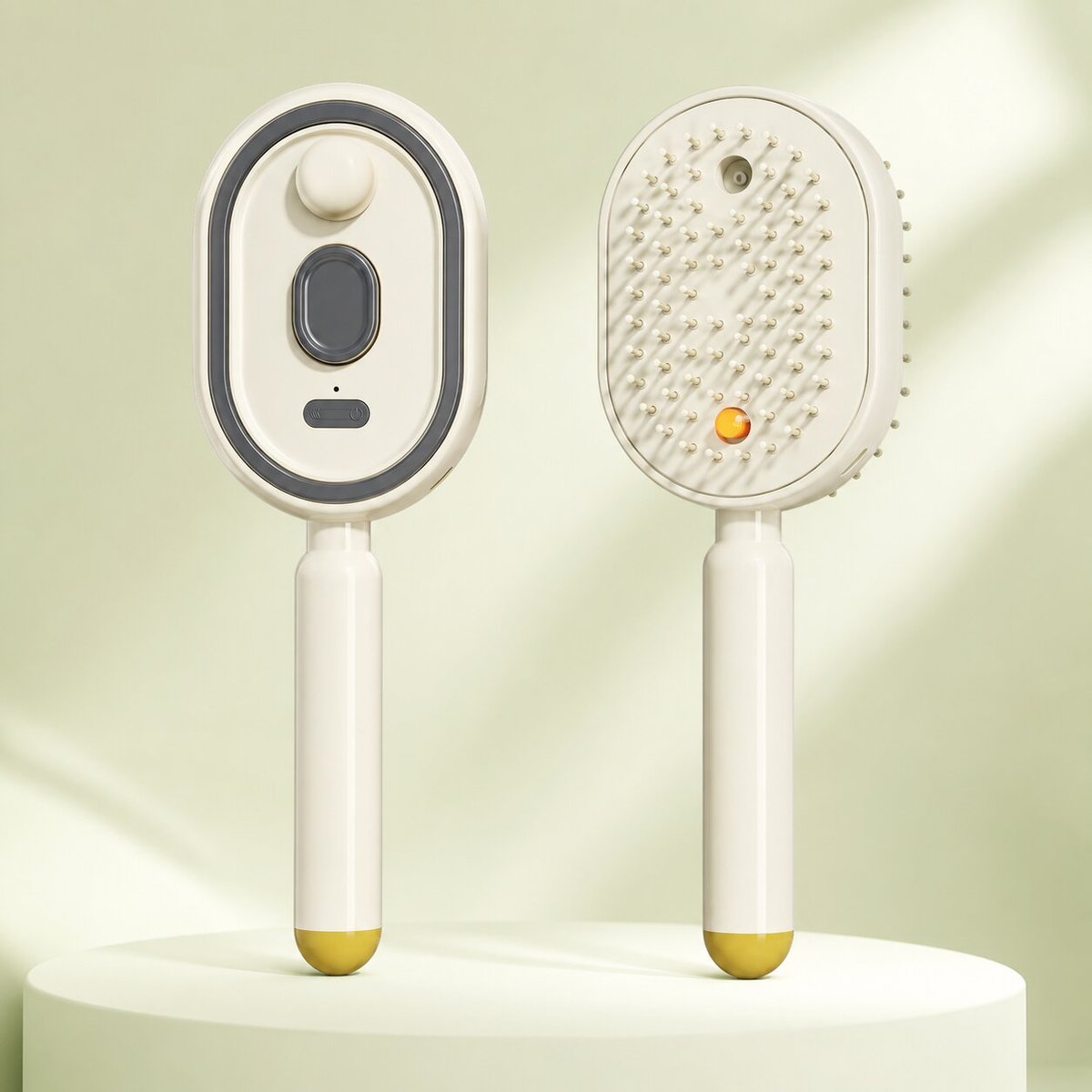 Self-Cleaning Hairbrush (Einknopf-Reinigung)